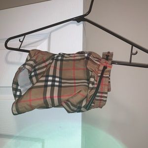 2 year old boy Burberry swim trunks